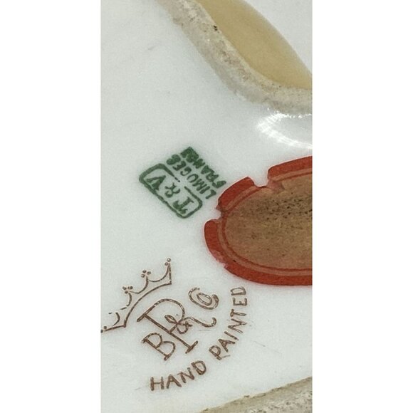 3 lot: Limoges Hand Painted Trinket Box, Decoline NY Lidded Box, & Lacquered - Picture 4 of 16